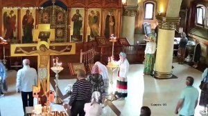 Божественная литургия. 21.09.025 в 9-00.