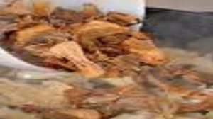 Куриные грудки с грибами в меду