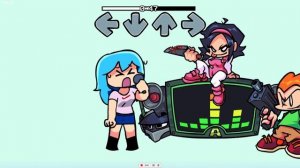 FNF MOD Пико микс против скай