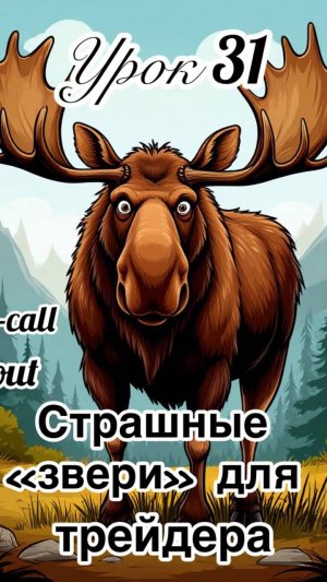 Обучение трейдингу. Урок 31 "Неприятные гости для трейдера".