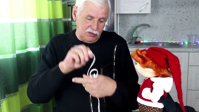 Фокусы с веревкой. Гном отжигает