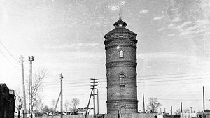 Ишим март 2014. Снос водонапорной башни.