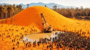 ТУДА СВАЛИЛИ 12 000 ТОНН КОРОК Через 20 лет все были в ШОКЕ увидев ЭТО