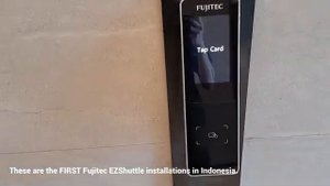 Awesome Fujitec EZShuttle Elevators | Wisma 46, Jakarta, ID (High Zone)