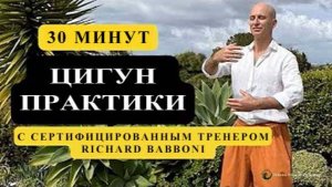 Ци02-24 SFQ Цигун ежедневно с тренером Richard Babboni. Цигун Весеннего Леса (Чуньи Лин)