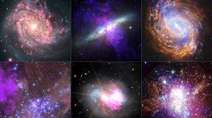 Подборка изображений полученных телескопом «Чандра» (НАСА) и другими телескопами.