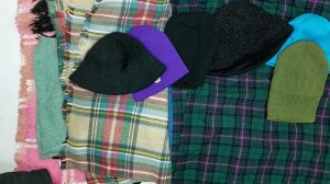 38970 Шапки шарфы перчатки взрослые, 15пак, 14D, секонд (extra) оптом