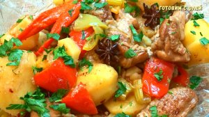 Так ИЗ КУРИЦЫ И КАРТОШКИ мало кто готовит, а зря. Старинный уйгурский рецепт ДАПАНДЖИ