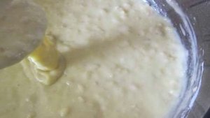 Кекс с овсяными хлопьями