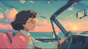 80s Japanese Citypop – Sunset Drive Instrumental ｜ Chill Retro Vibes