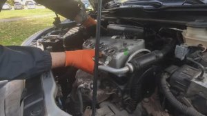 Снятие клапанной крышки Honda Civic 7