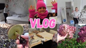 VLOG🇩🇪: В ЛЕС ХОДИТЬ НЕ НАДО 🤣🍄🟫УБОРКА В КОМНАТЕ ЮЛИИ/ ЖАРЮ ЧЕБУРЕКИ