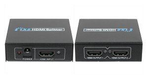 Аудио-видео HDMI сплиттер на 2 порта