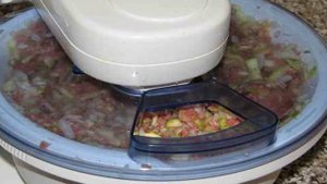 Манты с кабачком и мясом