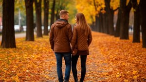 In the park, you and me