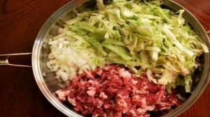 Манты с капустой