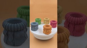 Подсвечник из гипса цветного, мастер модели.