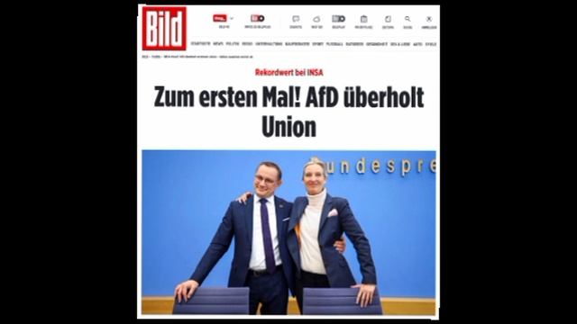‼️🇩🇪🇷🇺В Германии впервые в истории пророссийская партия 