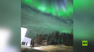 عجائب الطبيعة تثير دهشة سكان المناطق الشمالية من سطح الأرض