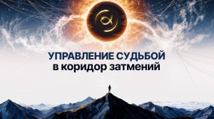 КОРИДОР ЗАТМЕНИЙ. Как изменить судьбу в коридор затмений