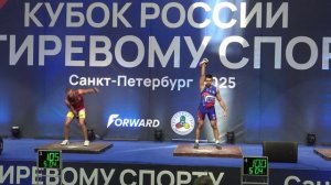 Плотников Рысник рывок гири 32 кг Кубок России 2025