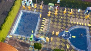 Улучшаем аквапарк - Waterpark Simulator №3