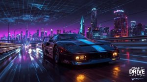 Night Drive Forever – Chill Synthwave Retrowave Mix