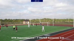 КФЛ-2025. КТМ Невинномысск - 7 ПОЛЕЙ Коноково