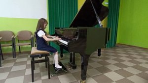 А.Корелли, Сарабанда, d-moll. Исполняет Полина Кантя, 1 класс, 7 лет