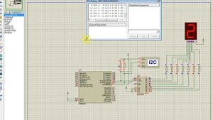 Управление семисегментным индикатором через сдвиговый регистр PCF8574 через I2C на ATmega8