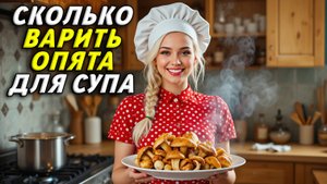 Сколько варить опята для супа