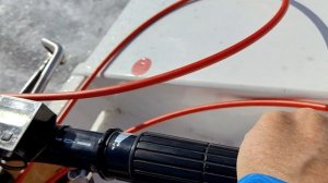 Хайди 9.9 про, винт алюминиевый Солас 12 шага, подрезан по диаметру.