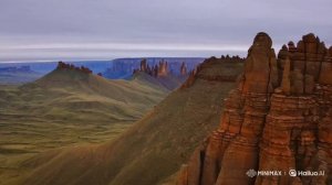 Искуственный интеллект выдал картину марса.
