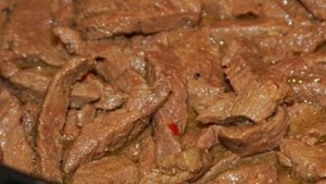 Конина тушеная