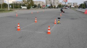 Gymkhana GP 2025: 5 этап Дмитрий Приказчиков Honda VTR 250 00:59.00 14.09.2025 heat 2