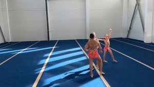 ТР 3 спортивный, Порошина - Масло - Лабкович, ДК "Маш-ль", Темповое упражнение