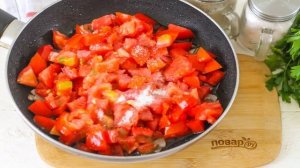 Жареный перец в томате