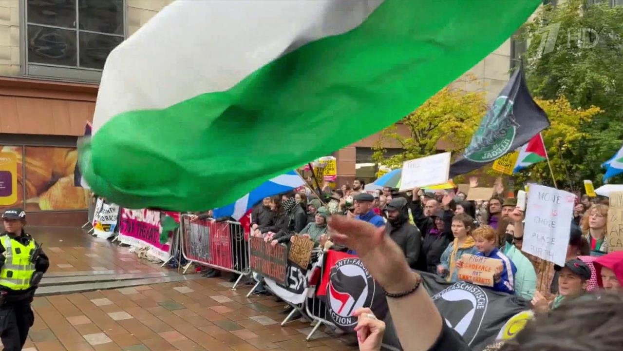 В Нидерландах и Шотландии прошли антимигрантские протесты