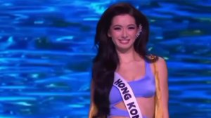 Гонконг Мисс Вселенная 2024 (73) Дефиле в купальнике