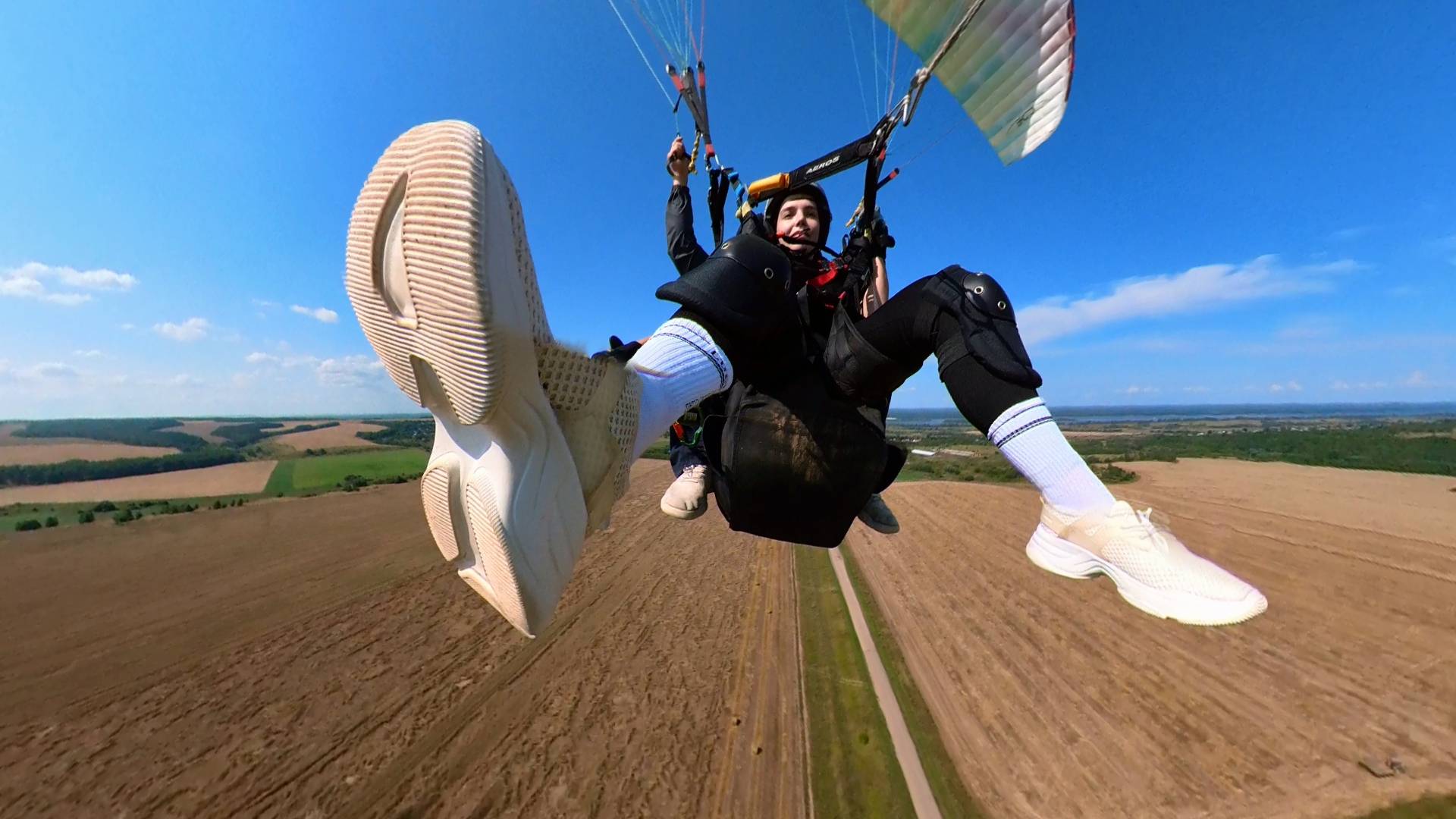 Параплан Нижний Новгород, полеты с помощью лебедочной системы. смотреть онлайн