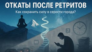 Запись эфира: "ОТКАТЫ ПОСЛЕ РЕТРИТОВ"