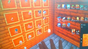 тутор на обои с полками из майна на пк