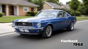 Эволюция Ford Mustang