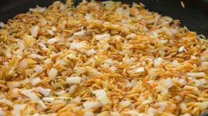 Куриные бедрышки с орзо