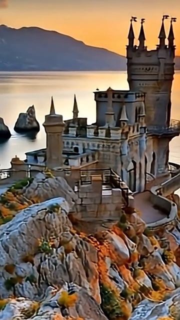 ЗАМОК У МОРЯ / Крым #жизньнаморекрым #море #крым смотреть онлайн