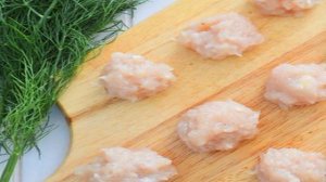 Куриные фрикадельки для супа