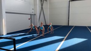 ТР 2 спортивный, Бартель К. - Бартель А. - Амирова Е. , Балансовое упражнение