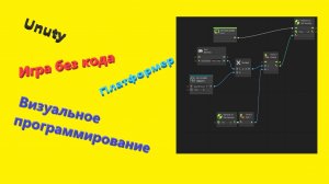 Unity Визуальное программирование || Игра без кода || Платформер 2D