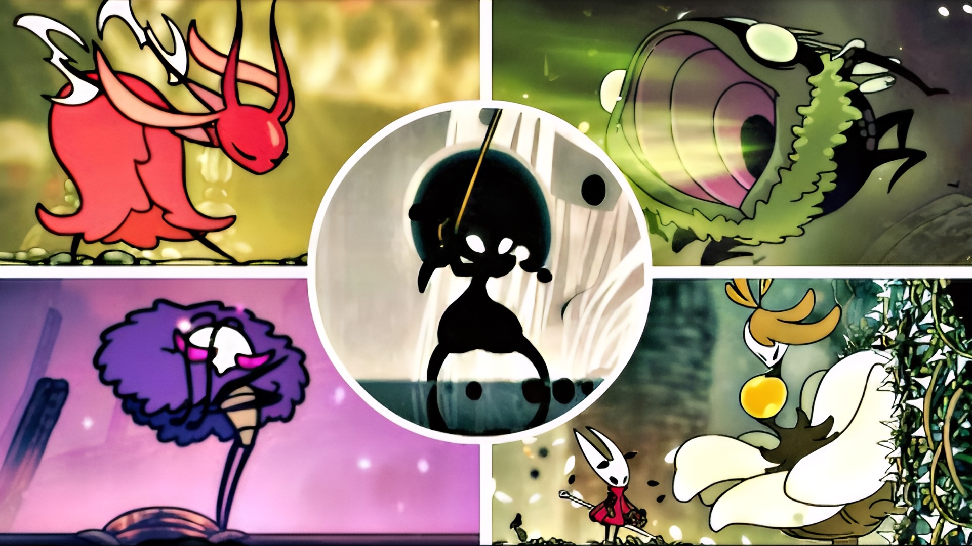 Полый Рыцарь Шёлковая Песня - Все Боссы (4К60ФПС)