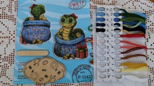 Денежная змея (Жар-птица, Р-1142): от обзора набора до готовой работы